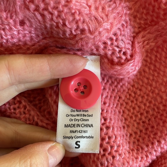 LuLaRoe pink sweater - Picture 9 of 10